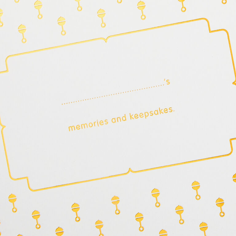 Hallmark Baby's Memories Gray Memory Box