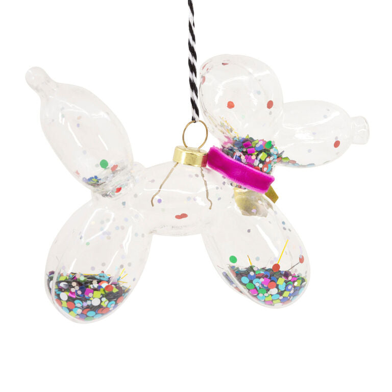 Signature Balloon Dog Premium Glass Hallmark Ornament