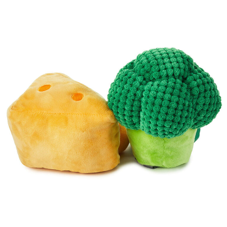 Hallmark Better Together Broccoli And Cheese Magnetic Plush, 5.75"