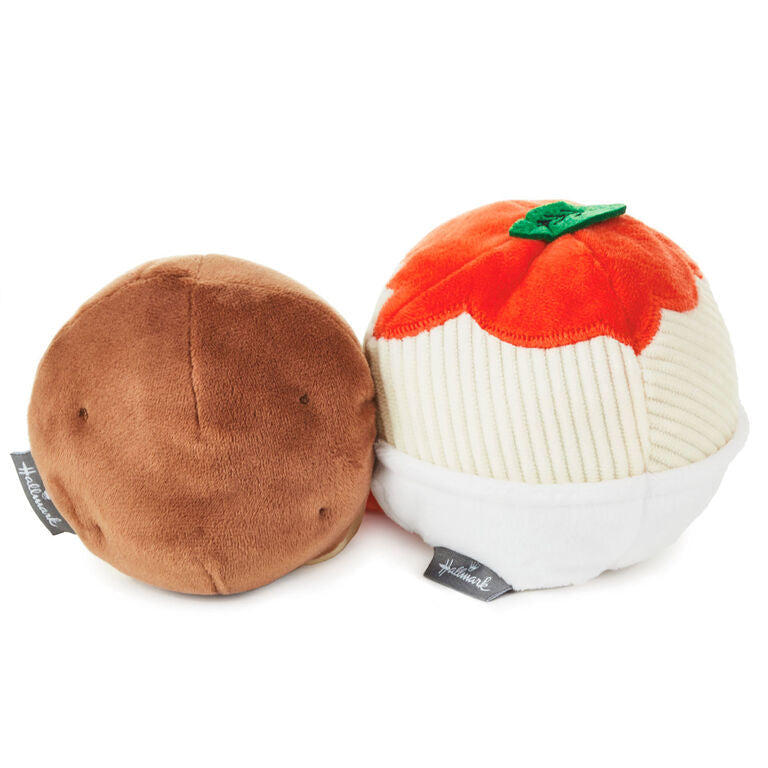 Hallmark Better Together Spaghetti And Meatball Magnetic Plush, 4.75"