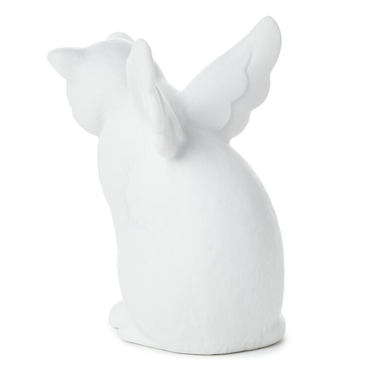 Hallmark Cat Angel Figurine Pet Memorial Gift, 3.25"