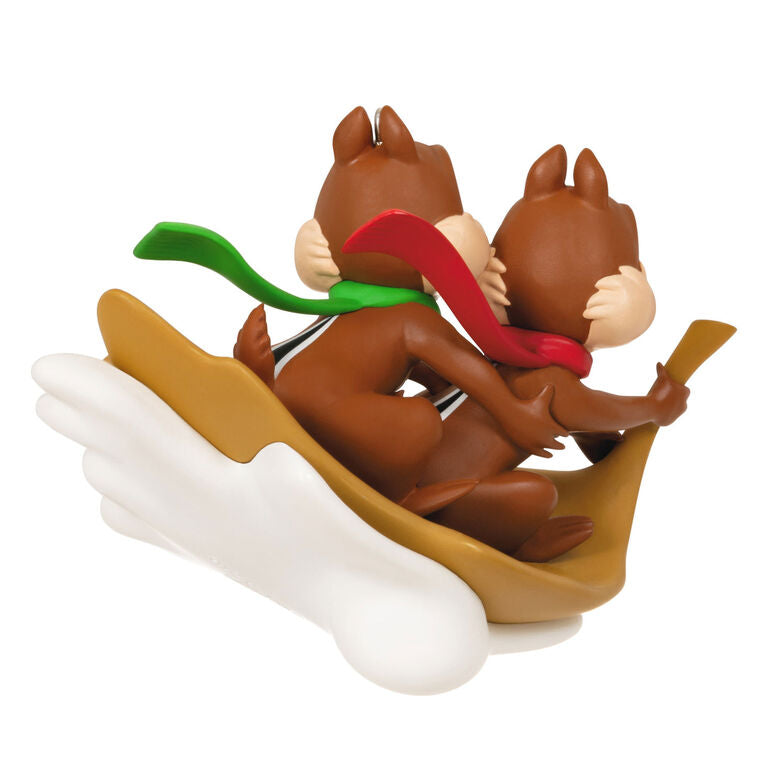 Hallmark Disney Chip And Dale Snow Much Fun! Ornament