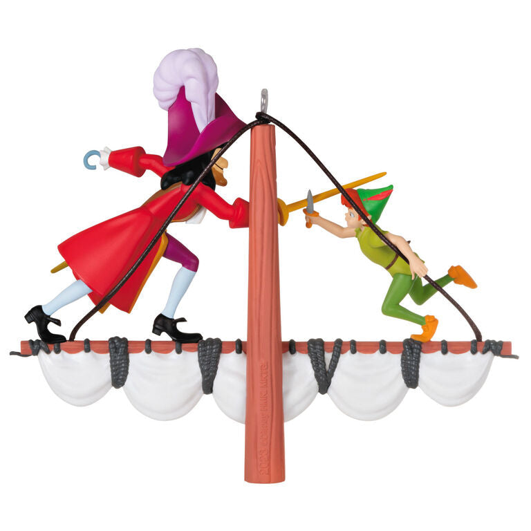 Hallmark Disney Peter Pan 70th Anniversary Swashbuckling Showdown Ornament