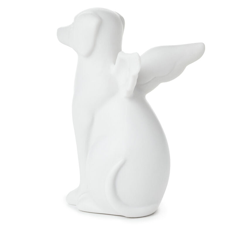 Hallmark Dog Angel Figurine Pet Memorial Gift, 4.25"