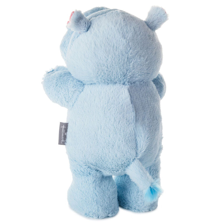 Hallmark Hug 'n' Sing Tootin' Hippo Singing Stuffed Animal With Motion, 10"