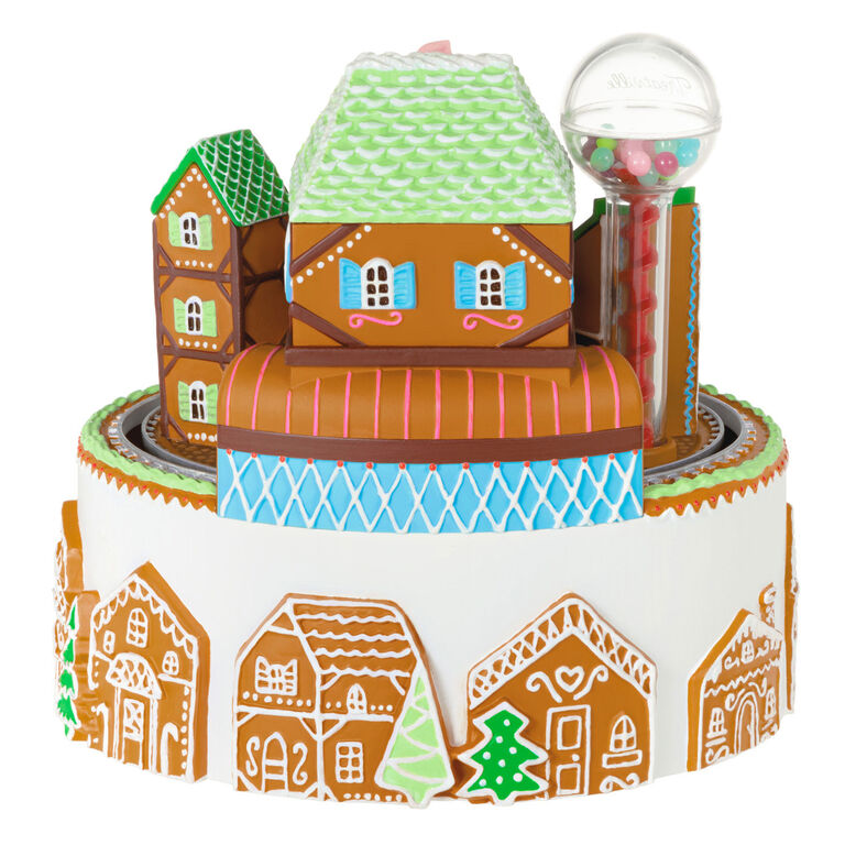 Hallmark Gingerbread Village Musical Ornament With Light And Motion