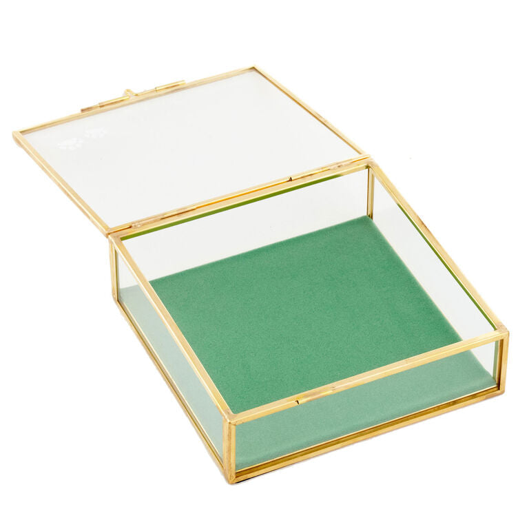 Hallmark The Love Of A Friend Glass Pet Memory Box, 5x5