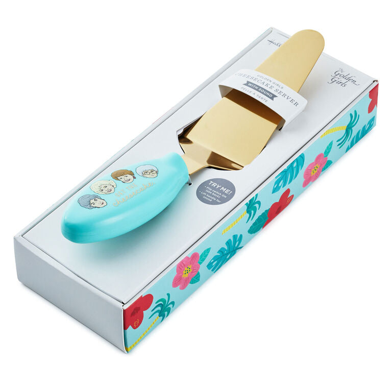 Hallmark The Golden Girls Cheesecake Pie Server With Sound