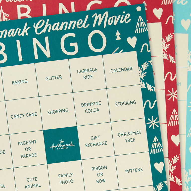 Hallmark Channel Movie Bingo Game Pad