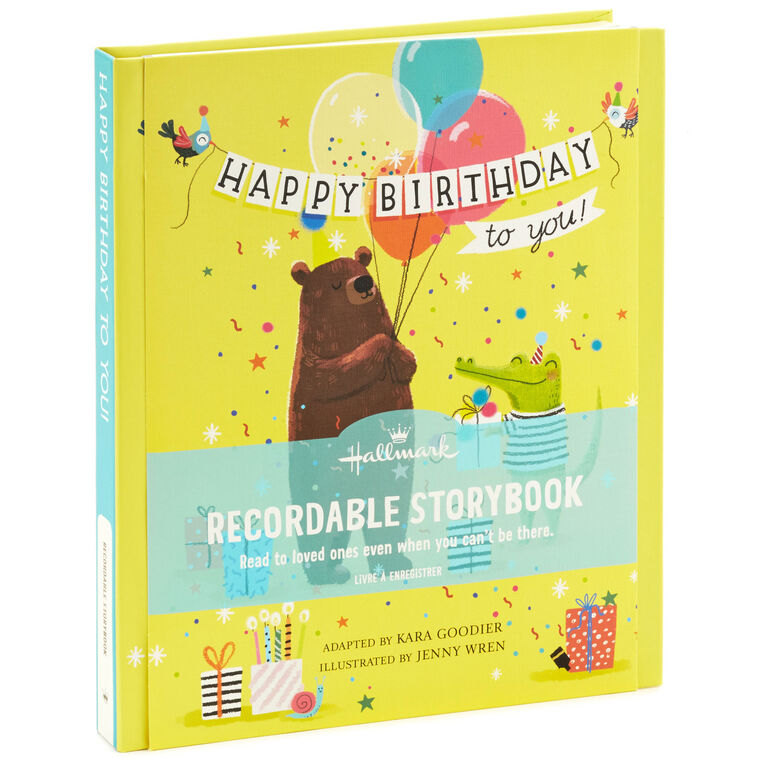 Hallmark Happy Birthday To You! Recordable Storybook With Music