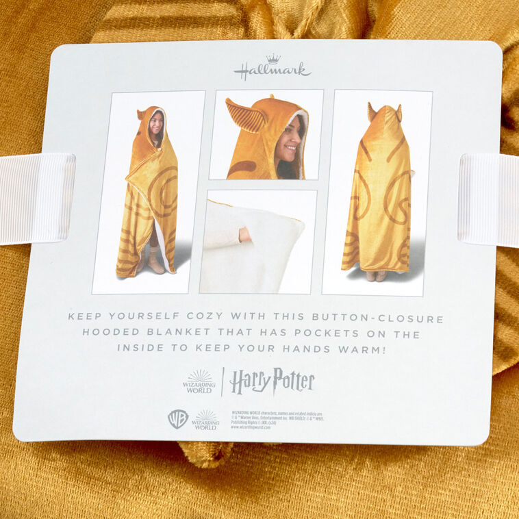 Hallmark Harry Potter™ Golden Snitch™ Hooded Blanket, 70x50