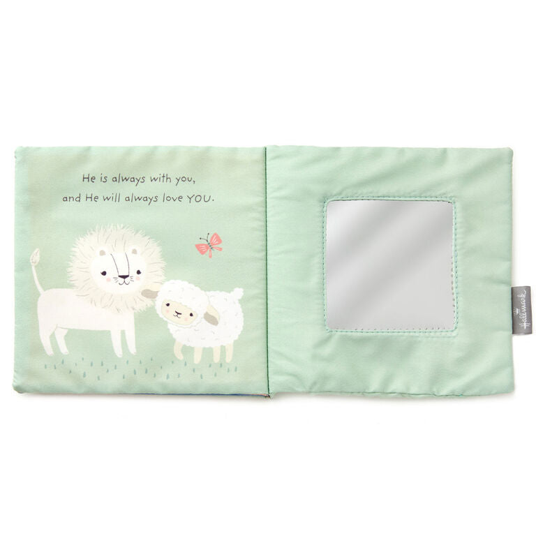 Hallmark The Lion And The Lamb: A Touch & Feel Book About God's Love Cloth Book