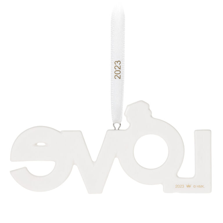 Hallmark We're Engaged! 2023 Porcelain Ornament