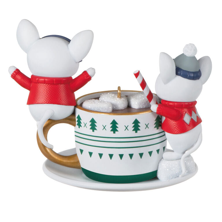 Hallmark Merry Mice With Hot Cocoa Ornament