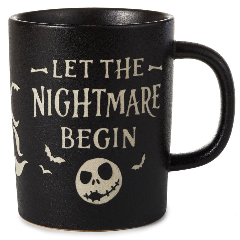 Hallmark Disney Tim Burton's The Nightmare Before Christmas Let The Nightmare Begin Mug, 16.5 Oz.