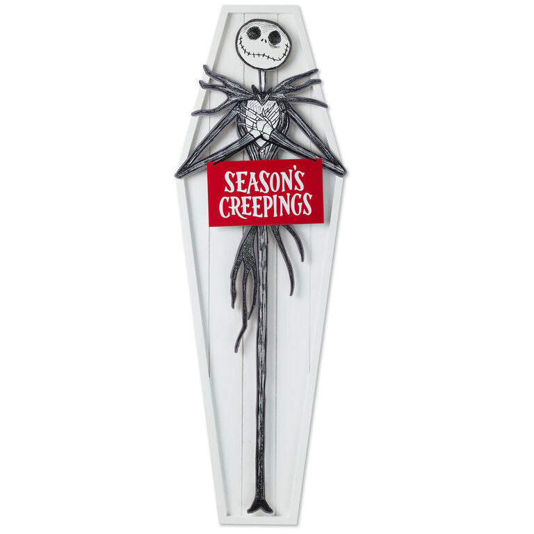 Hallmark Disney Tim Burton's The Nightmare Before Christmas Jack Skellington Porch Decor