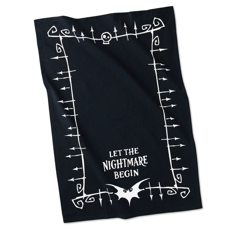 Hallmark Disney Tim Burton's The Nightmare Before Christmas Tea Towel