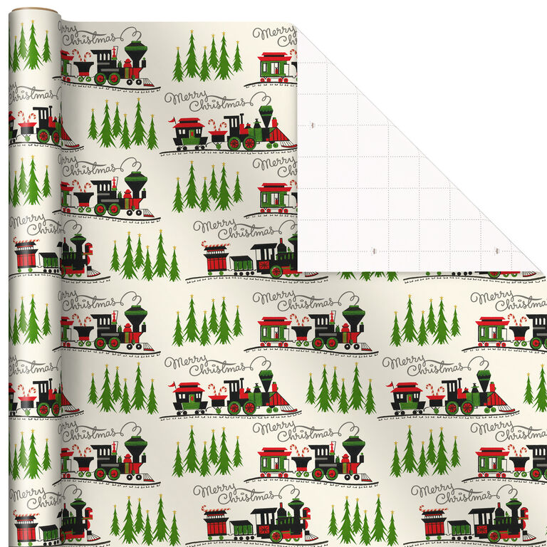 Hallmark Old-Fashioned Christmas 3-Pack Wrapping Paper, 120 Sq. Ft.