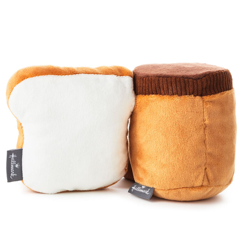Hallmark Better Together Peanut Butter And Jelly Magnetic Plush, 5"