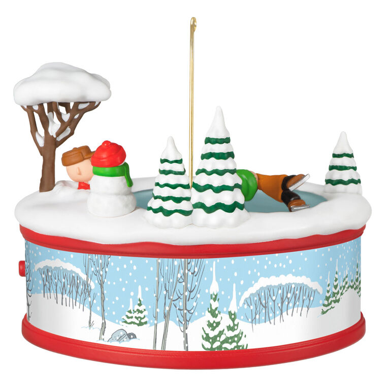 Hallmark The Peanuts® Gang Christmastime Is Here Musical Ornament With Motion