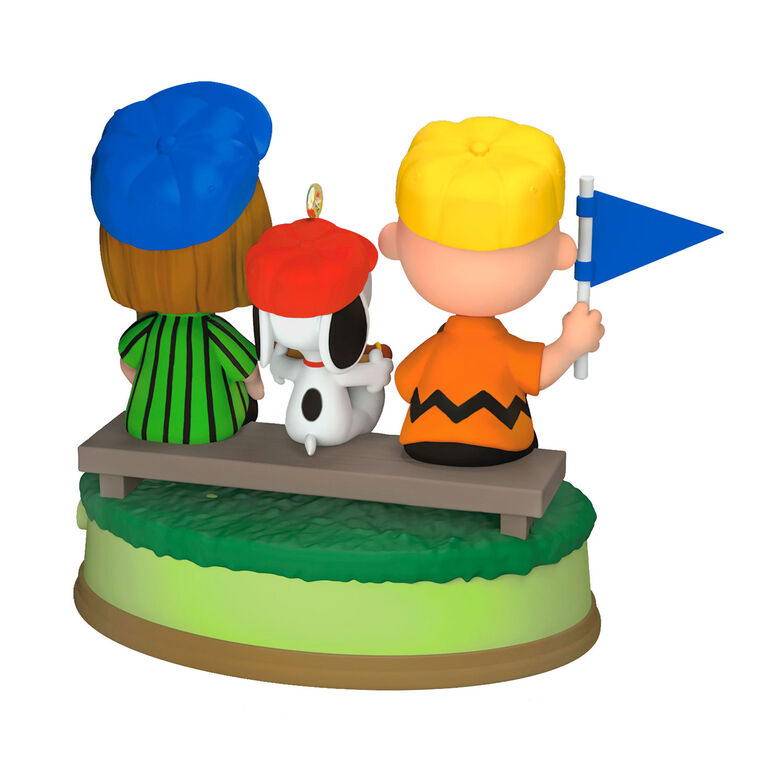 Hallmark The Peanuts® Gang Batter Up! Musical Ornament