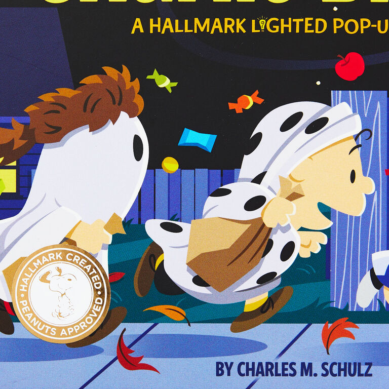 Hallmark Peanuts® It's The Great Pumpkin, Charlie Brown Lighted Pop-Up Book