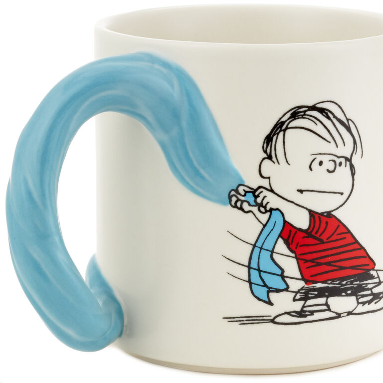 Hallmark Peanuts® Linus And Snoopy Dimensional Blanket Mug, 17 Oz.