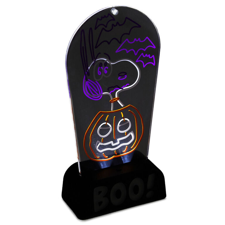 Hallmark Peanuts® Snoopy Boo! Light-Up Sign