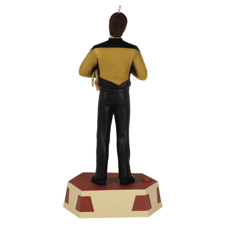 Hallmark Star Trek™: The Next Generation Data's Ode To Spot Ornament With Sound