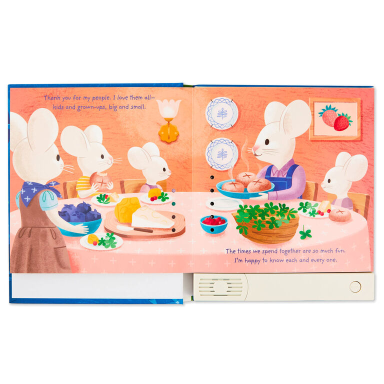 Hallmark Thank You, God, For Everything: A Bedtime Prayer Recordable Storybook
