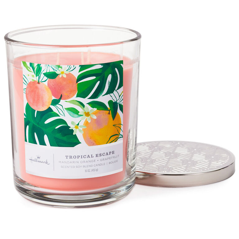 Hallmark Tropical Escape 3-Wick Jar Candle, 16 Oz.