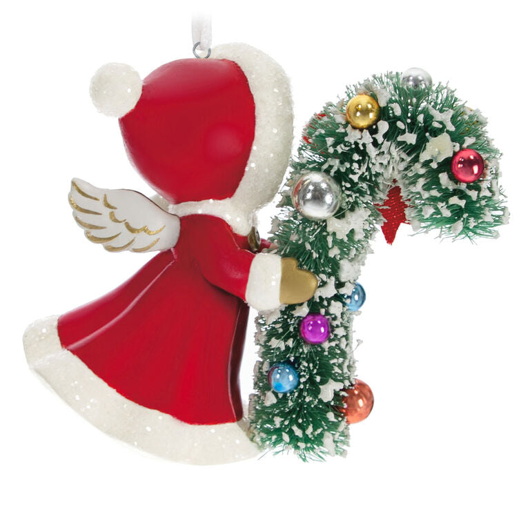 Hallmark Vintage Angel Porcelain Ornament