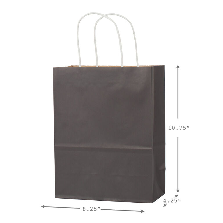 Hallmark 10.7" 12-Pack Assorted Kraft Paper Gift Bags