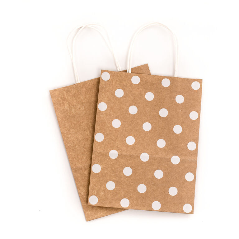 Hallmark 10.7" 12-Pack Assorted Kraft Paper Gift Bags