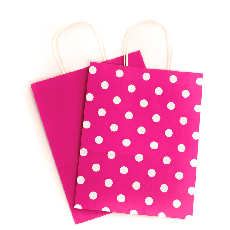 Hallmark 12.5" 12-Pack Assorted Kraft Paper Gift Bags