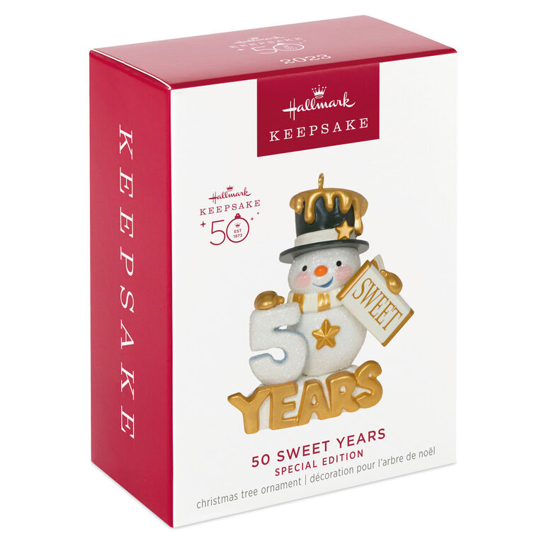 Hallmark 50 Sweet Years Special Edition Ornament