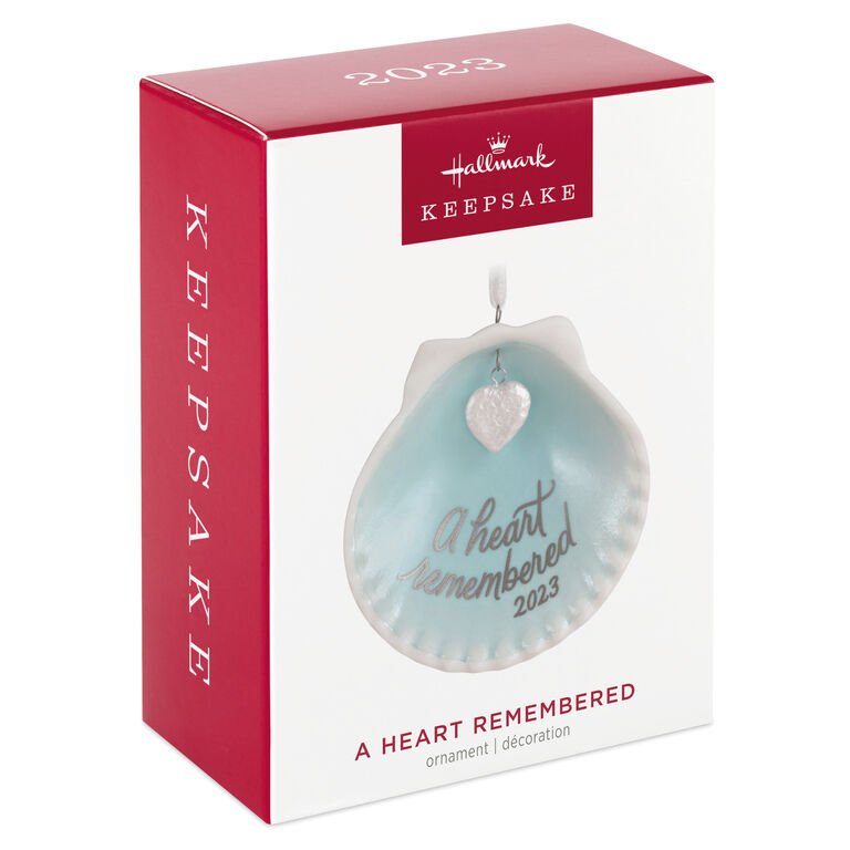 Hallmark A Heart Remembered 2023 Porcelain Ornament