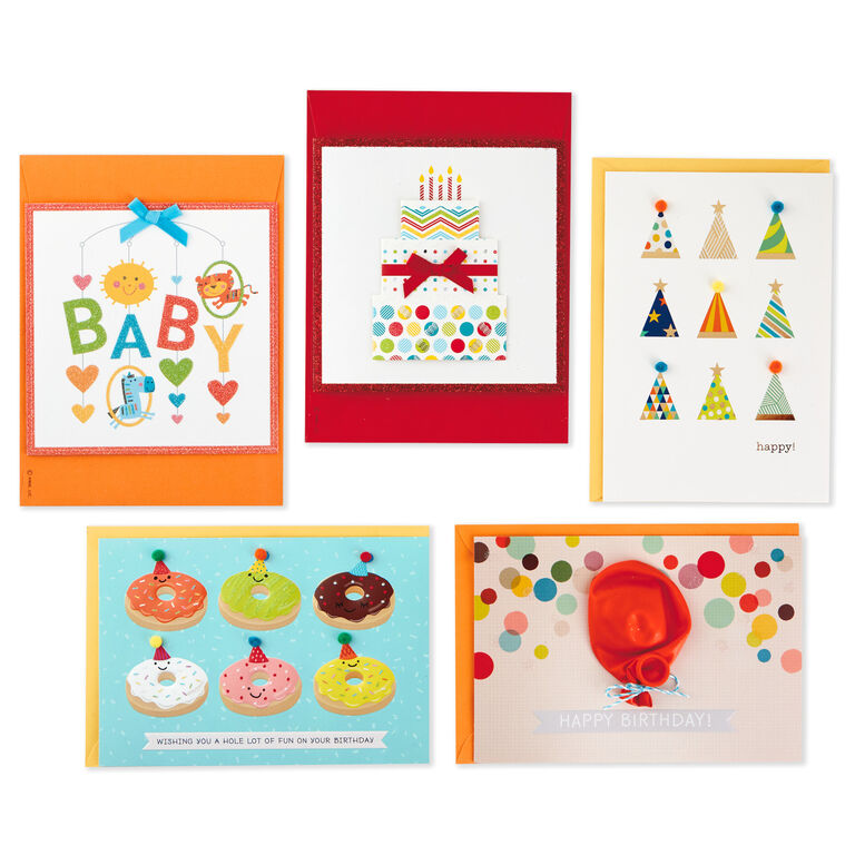 Hallmark All Occasion Card Assortment In Decorative Box, Set Of 20