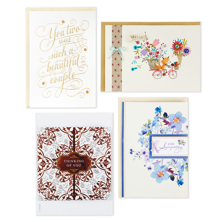 Hallmark All Occasion Card Assortment In Decorative Box, Set Of 20