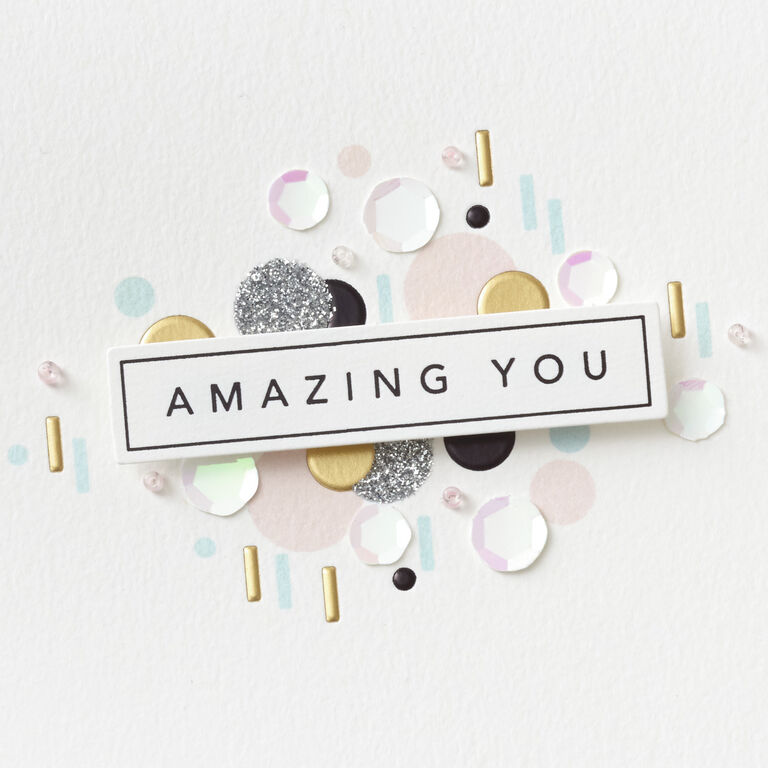 Hallmark Amazing You Boxed Blank Note Cards Multipack, Pack Of 8