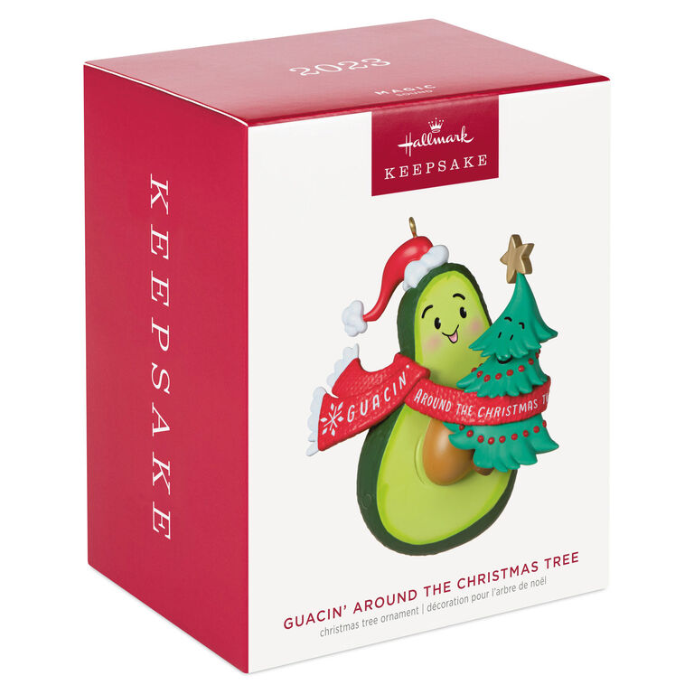 Hallmark Guacin' Around The Christmas Tree Ornament With Sound