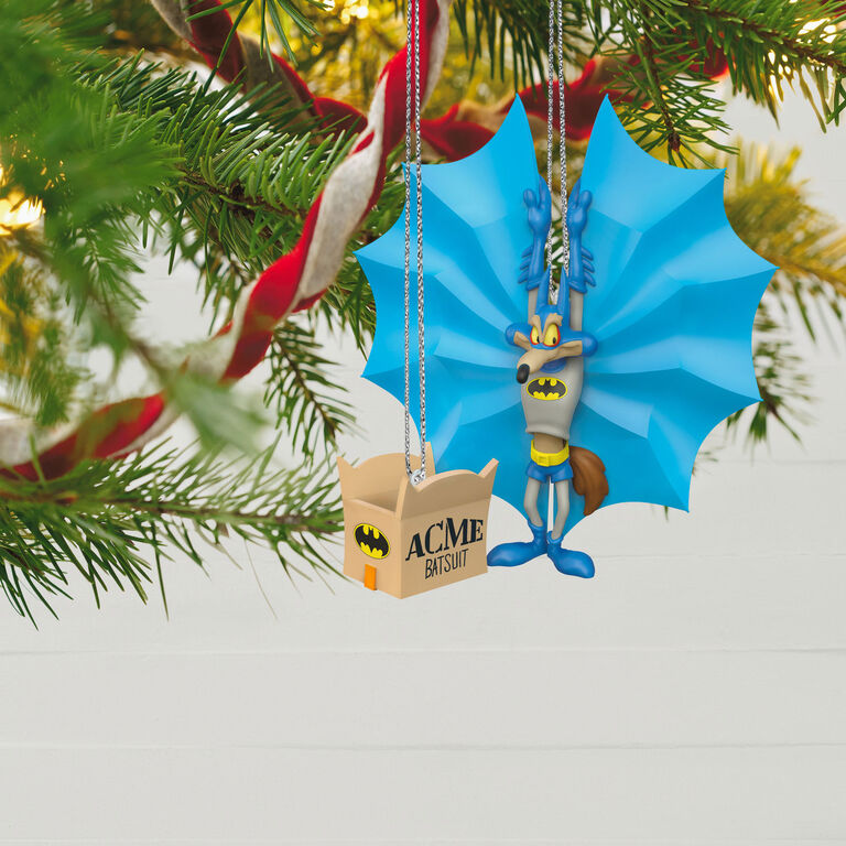 Hallmark Looney Tunes™ Wile E. Coyote™ As Batman™ Ornaments, Set Of 2