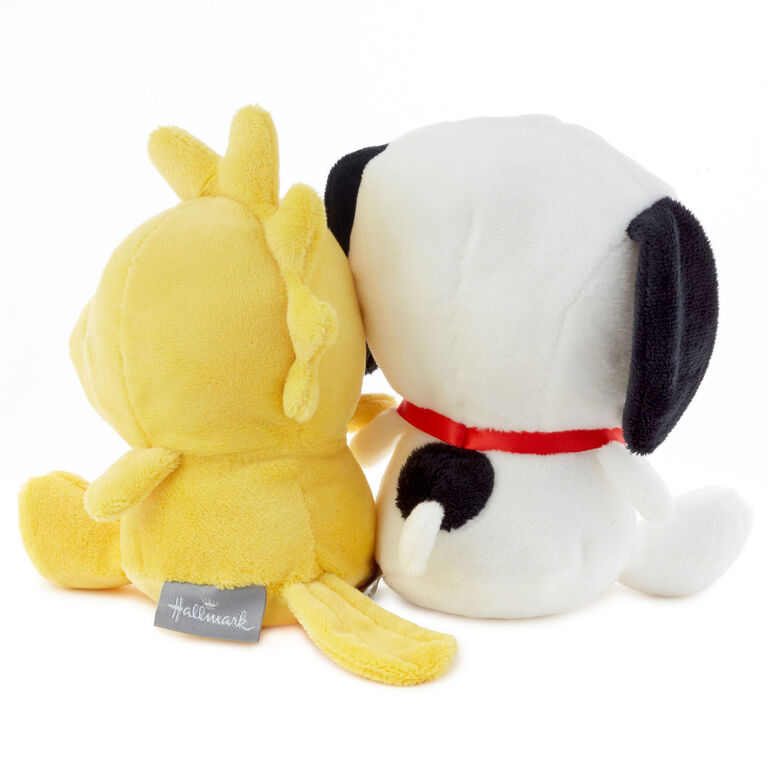 Hallmark Better Together Peanuts® Snoopy And Woodstock Magnetic Plush, 5.25"