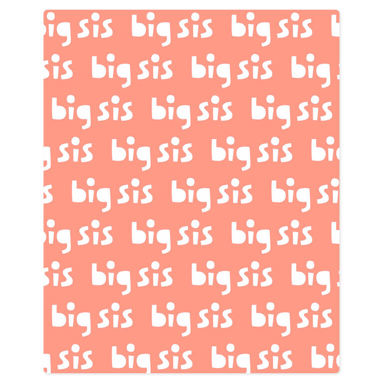 Hallmark Big Sis Fleece Blanket, 50x60