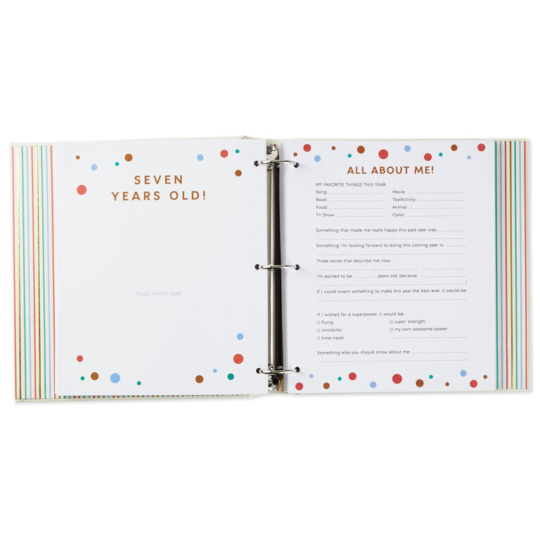 Hallmark Happy Birthday!: My Through-the-Years Memory Album