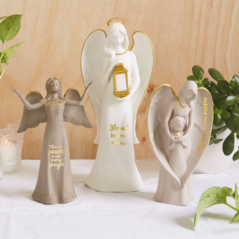 Hallmark Blessed Beyond Measure Angel Figurine With Light, 12"