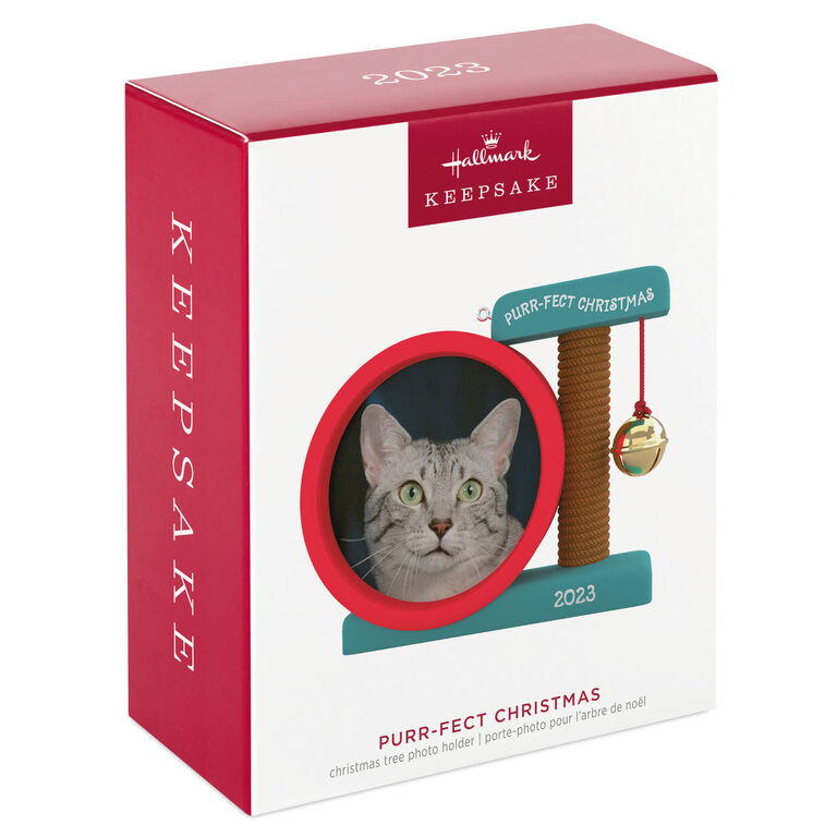 Hallmark Purr-fect Christmas 2023 Photo Frame Ornament