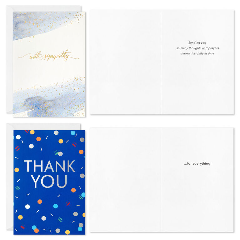 Hallmark Colorful Classic Boxed All-Occasion Cards Assortment, Pack Of 12