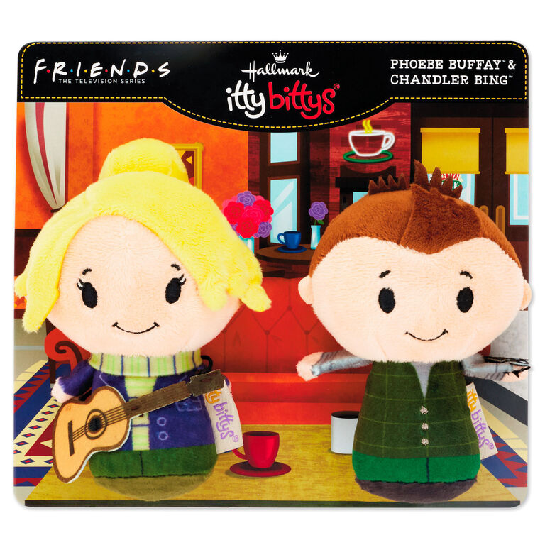 Hallmark Itty Bittys® Friends Chandler And Phoebe Plush, Set Of 2