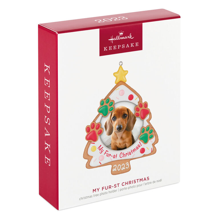Hallmark My Fur-st Christmas 2023 Photo Frame Ornament